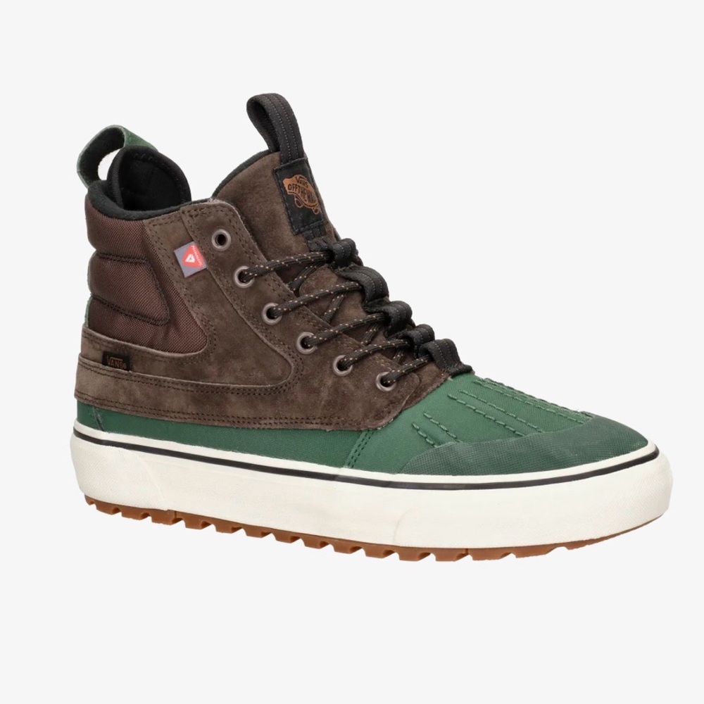 VANS | SK8-HI Del Pato MTE 2 (BROWN GREEN) Leather Suede Duck Boots